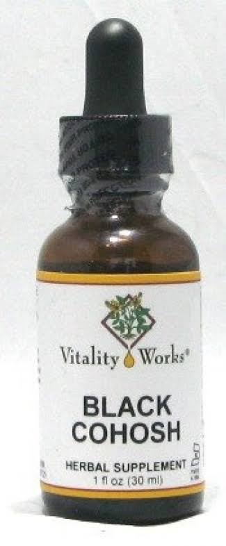 Black Cohosh Vitality Works 30ml Liquid | Nutrition & Wellness