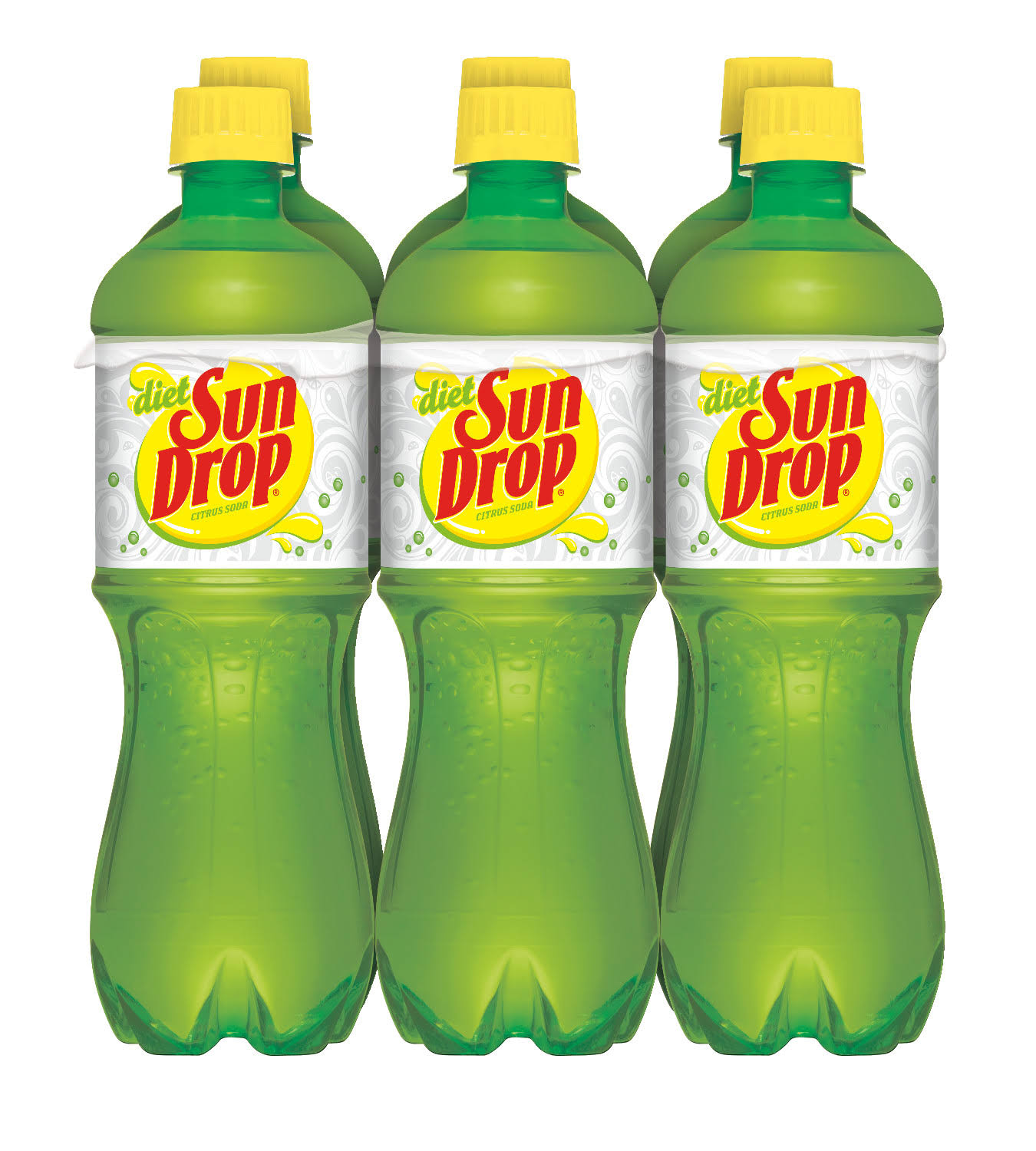 Sun Drop Citrus Diet Soda - 16.9oz, 6 Pack