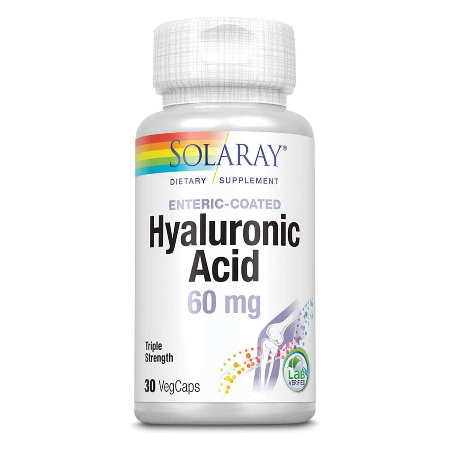 Solaray Triple Strength Hyaluronic Acid - 30 Capsules