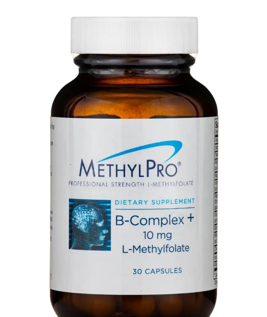 Methylpro B-Complex + L-Methylfolate - 10mg, 30 Capsules