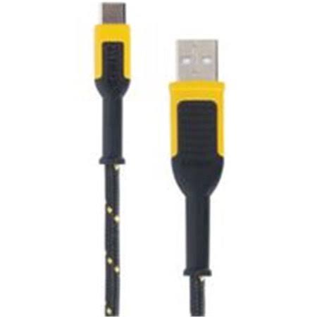 DeWalt 10' Reinforced Braided Cable for USB-C to USB-A
