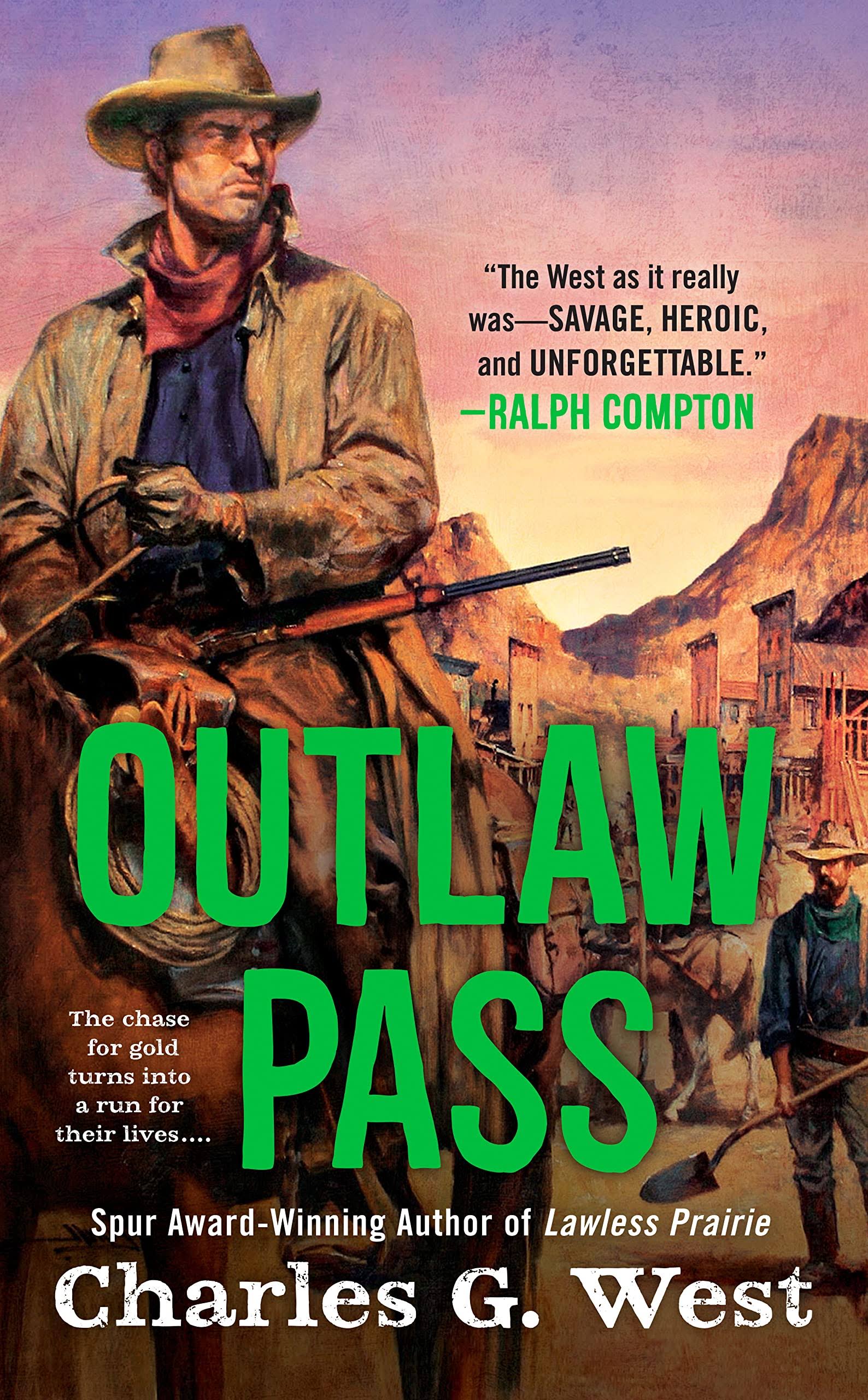 Outlaw Pass: Signet Historical Novel - Charles G. West