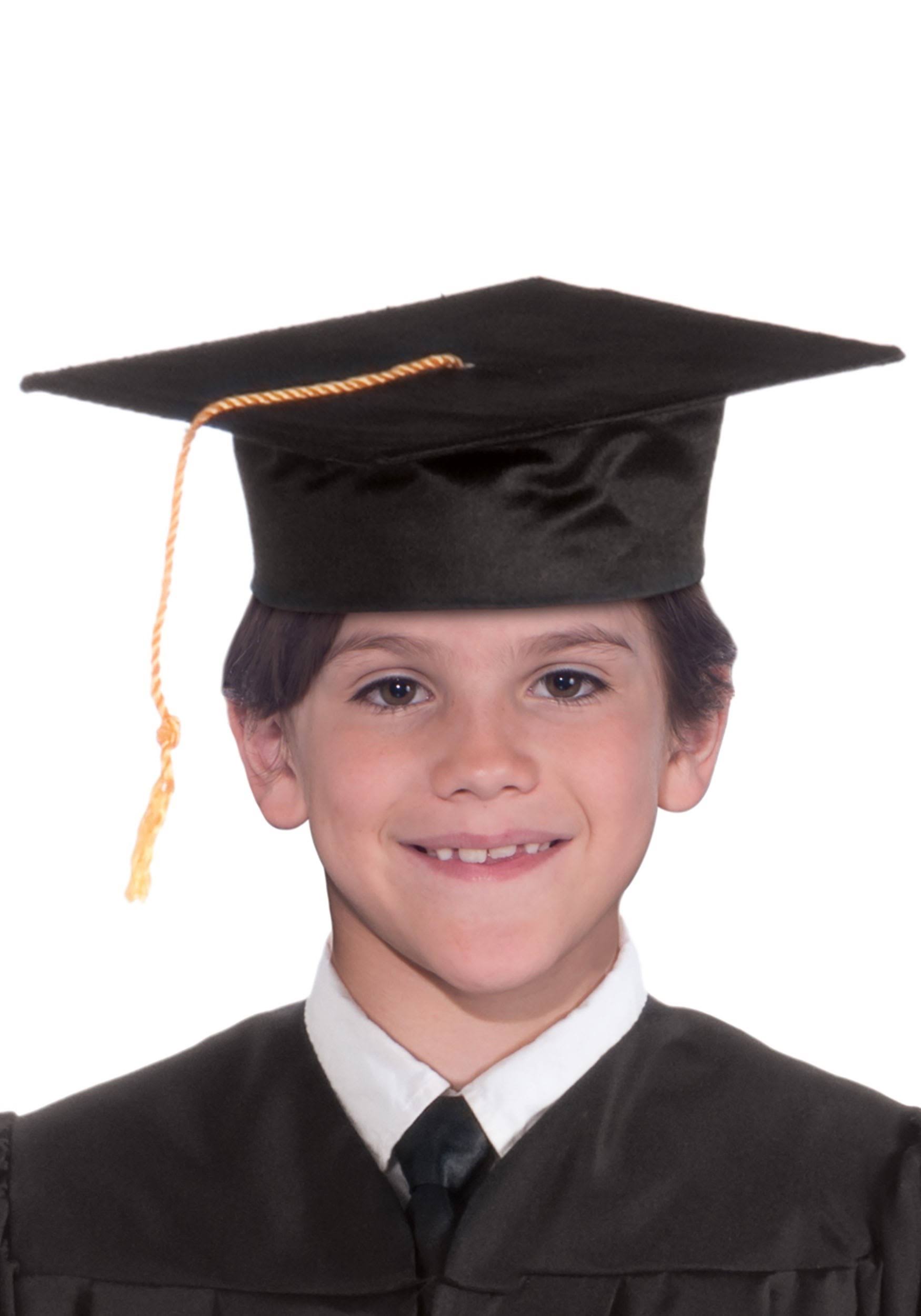Black Graduation Child Cap