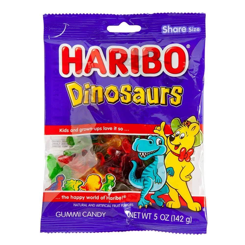 Haribo Dinosaurs Gummy Candy - 142g