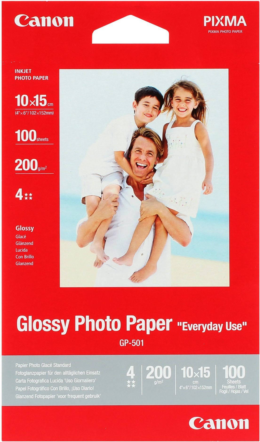 Canon Glossy Photo Paper - 100 Sheets