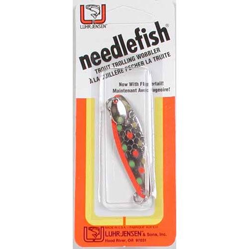 Luhr Jensen Needlefish 2 inch - Nickel/Bikini
