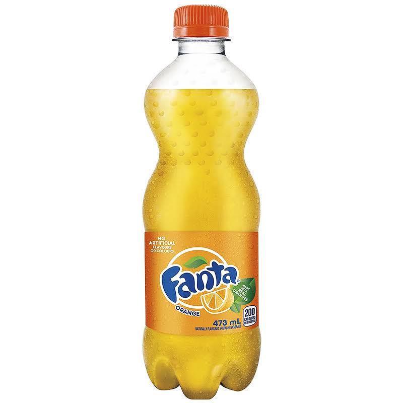 Fanta Orange Soft Drink - 473 ml