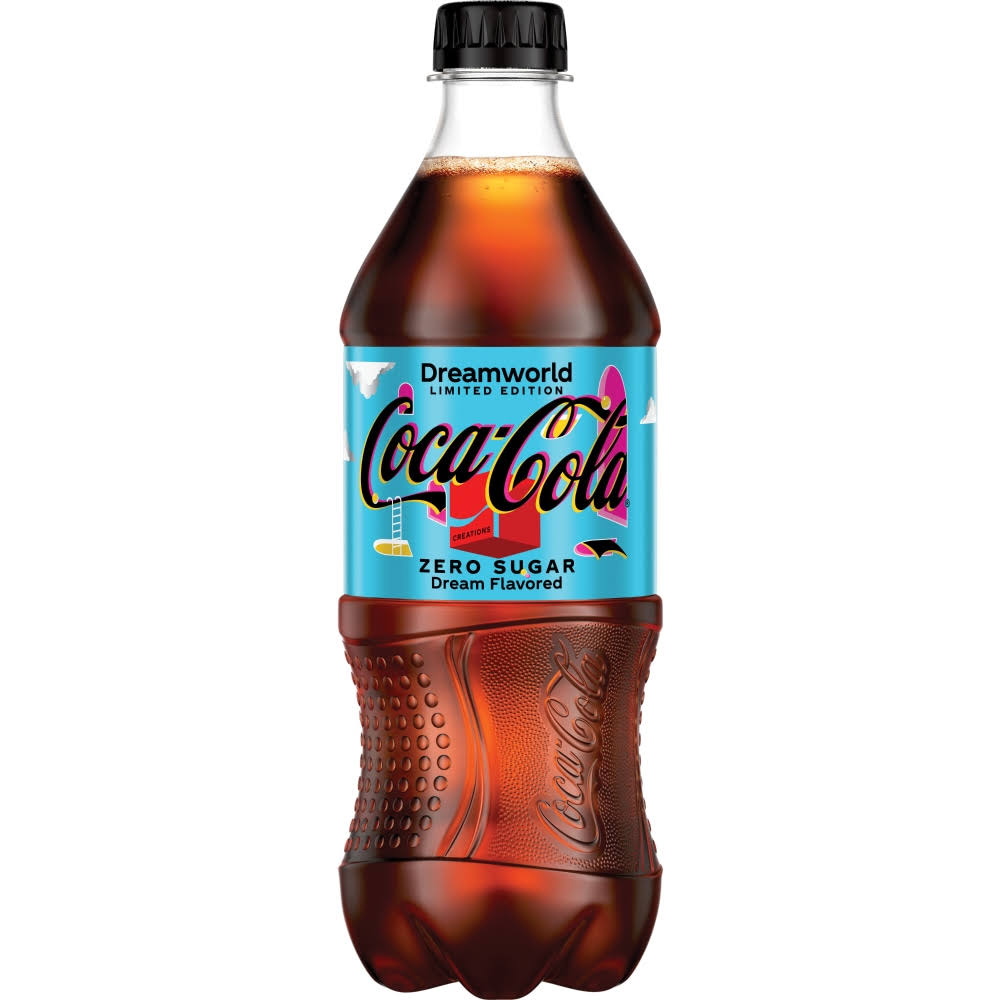 Coca-Cola Zero Sugar Dreamworld Bottle, 20 fl oz