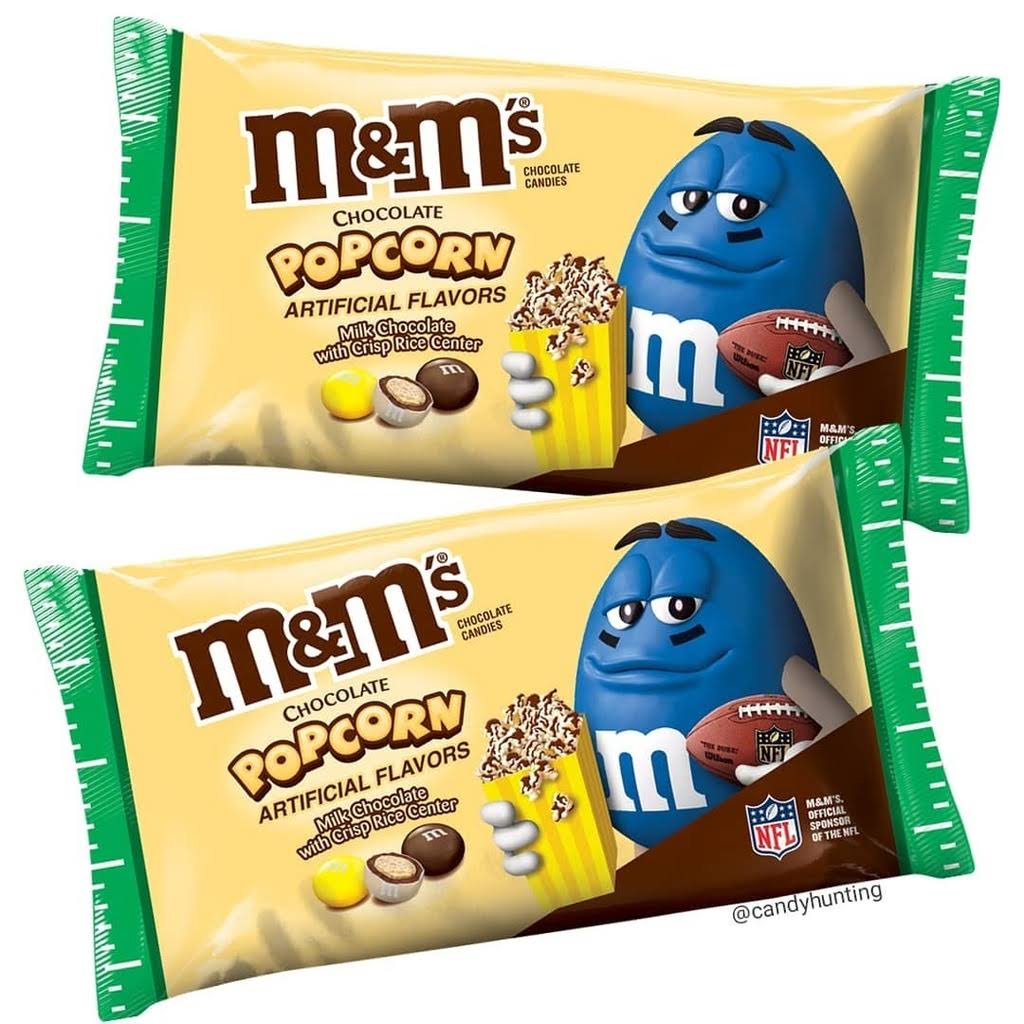 M&M's Chocolate Popcorn Flavour Candy (Share Size 80.2g)