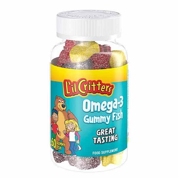 Lil Critters Omega 3 Gummy Fish (60)