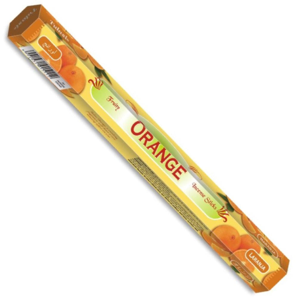 TULASI - Hex - Orange Incense Sticks