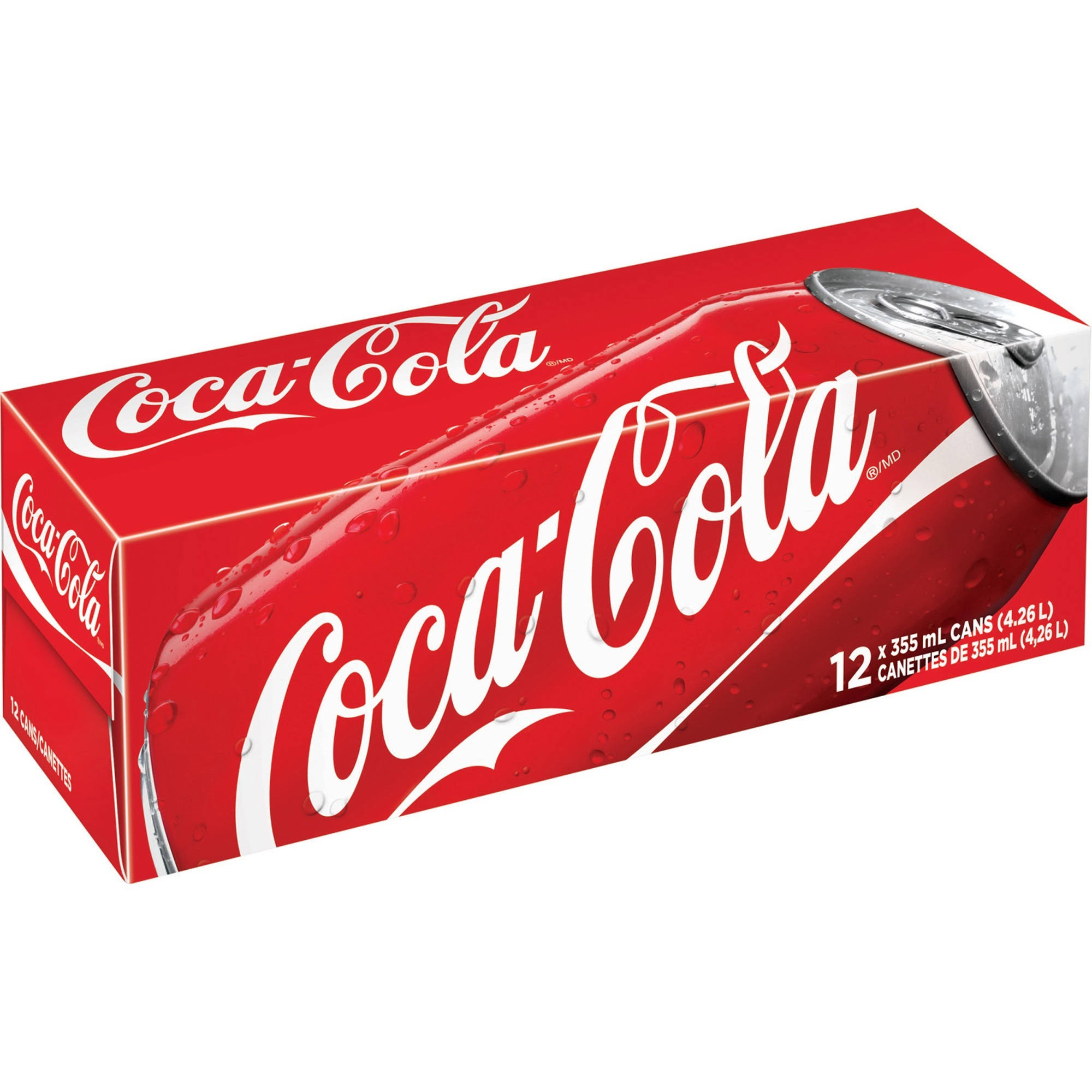 Coca-Cola Coke Classic 355ml 12pk, Soft Drinks - {Imported from