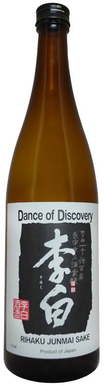 Rihaku Dance of Discovery Junmai Sake - 720 ml bottle