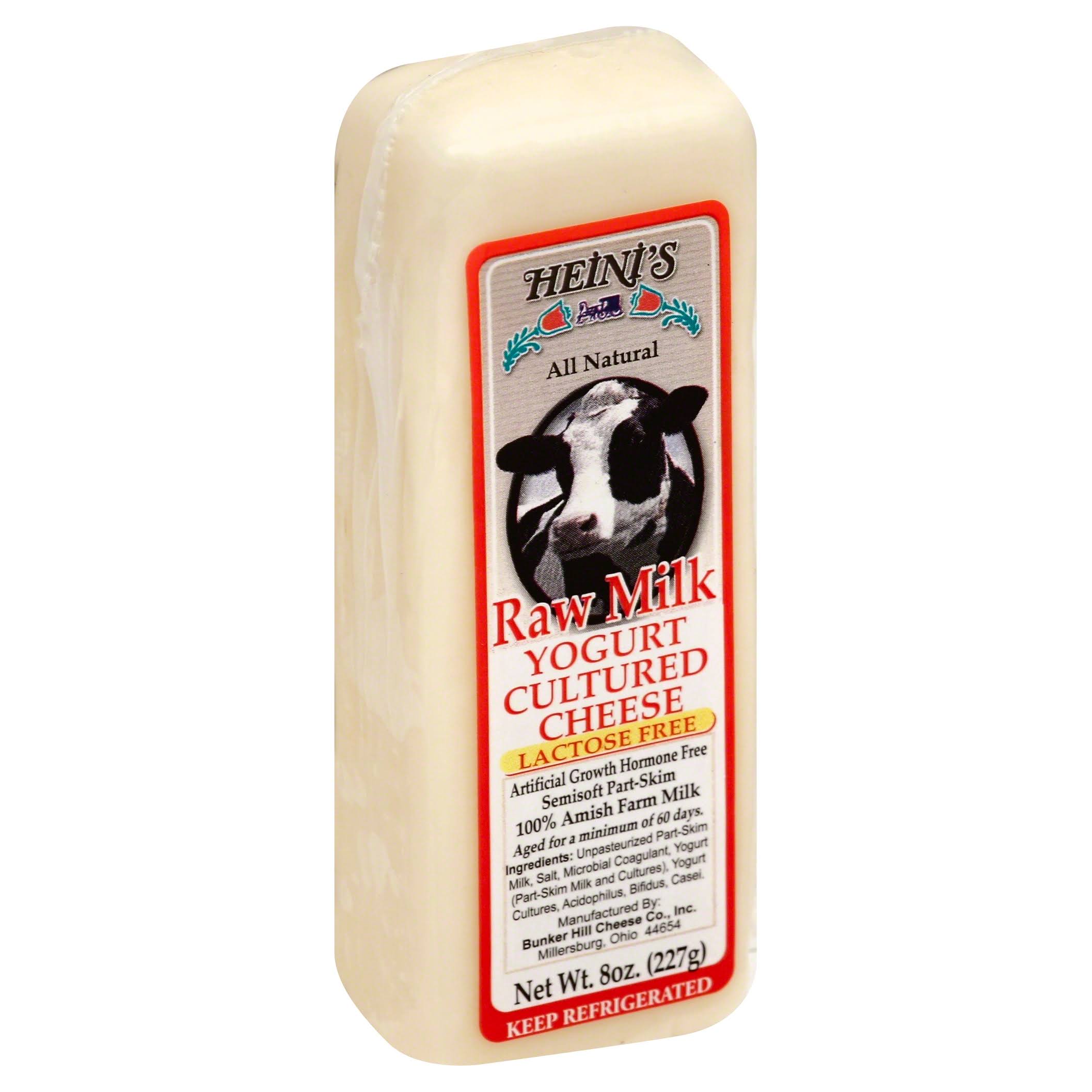 Heinis Cheese, Yogurt Cultured - 8 oz