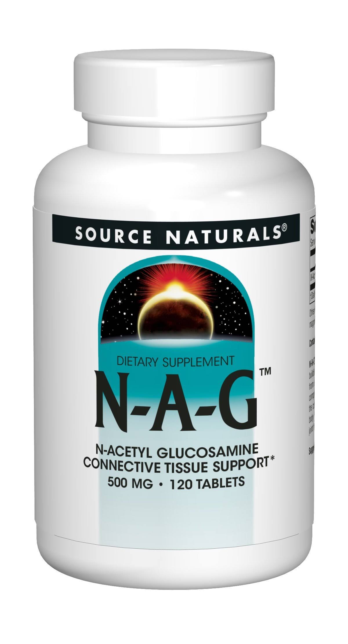 Source Naturals N-A-G Tablets - 500mg, x120
