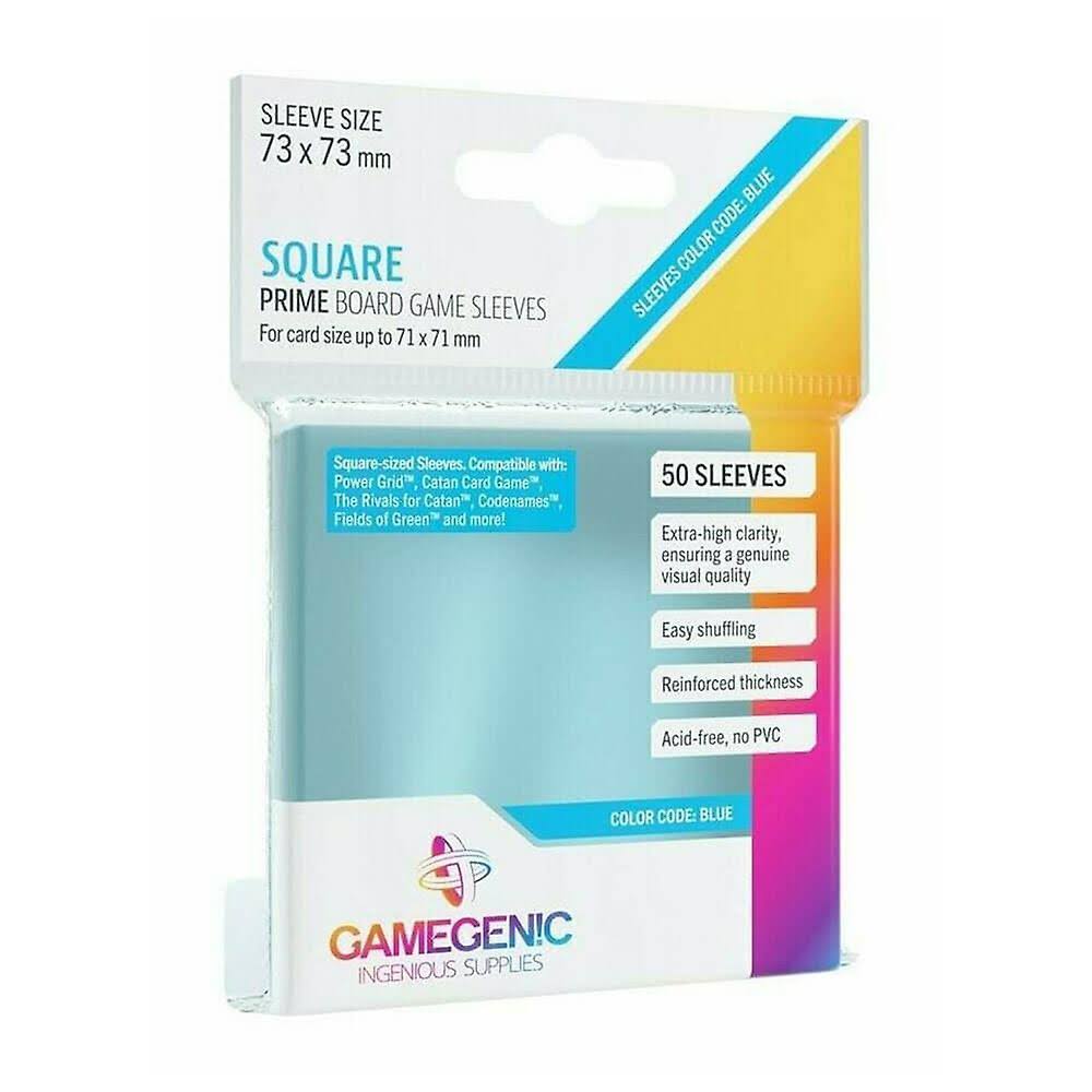 Gamegenic Prime Square Sized 73 x 73 Mm - 50 Sleeves