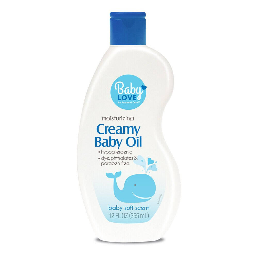 Personal Care Creamy Baby Oil - 12oz