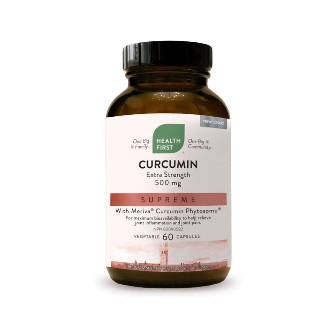 Curcumin Supreme Extra Strength Fort Vegetable Capsules - 500mg, 60ct
