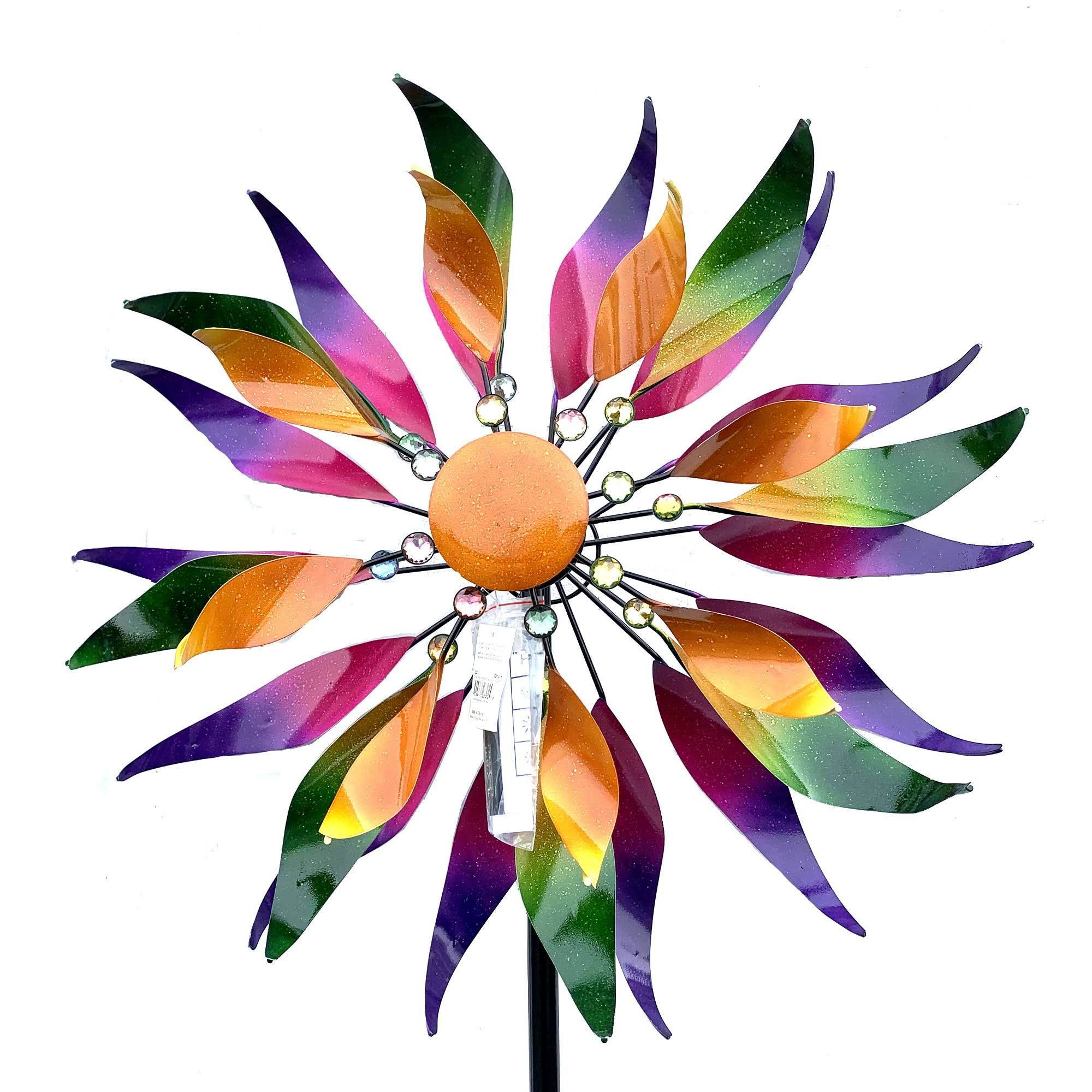 Regal Art & Gift Twisted Flower Triple Wind Spinner
