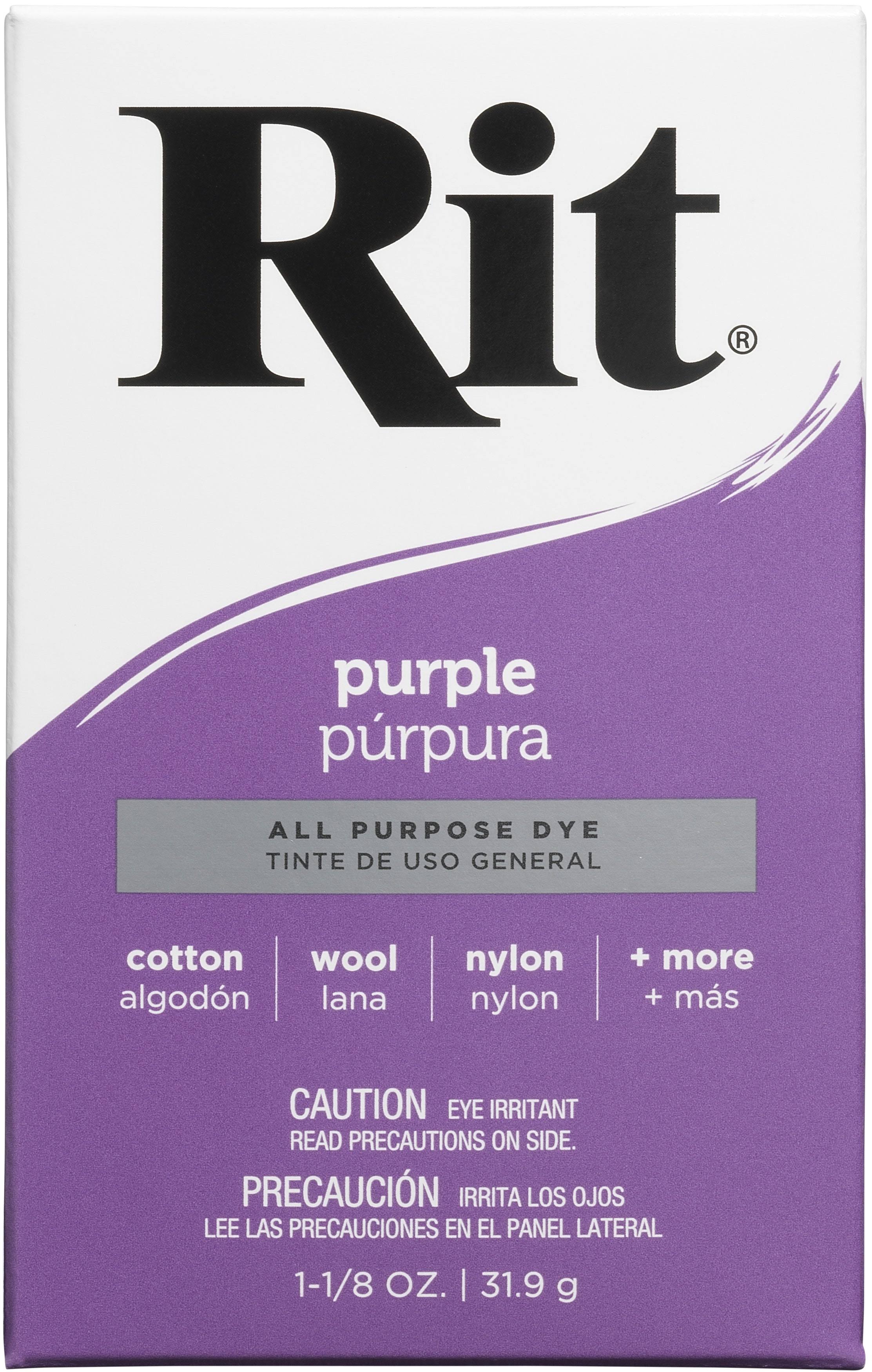 Rit Dye Powder - Purple, 1 1/8oz