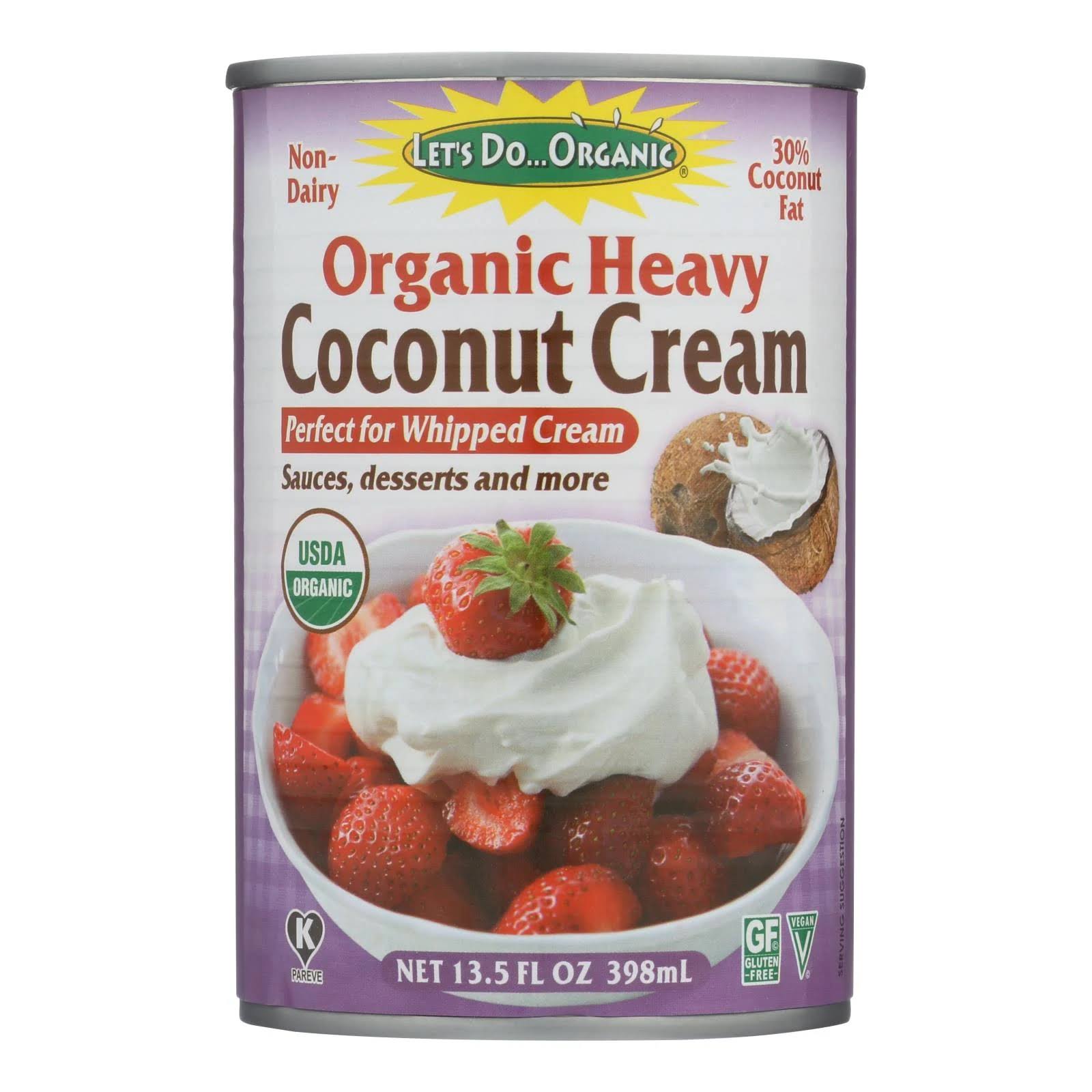 Let's Do Organic Heavy Coconut Cream - 13.5oz