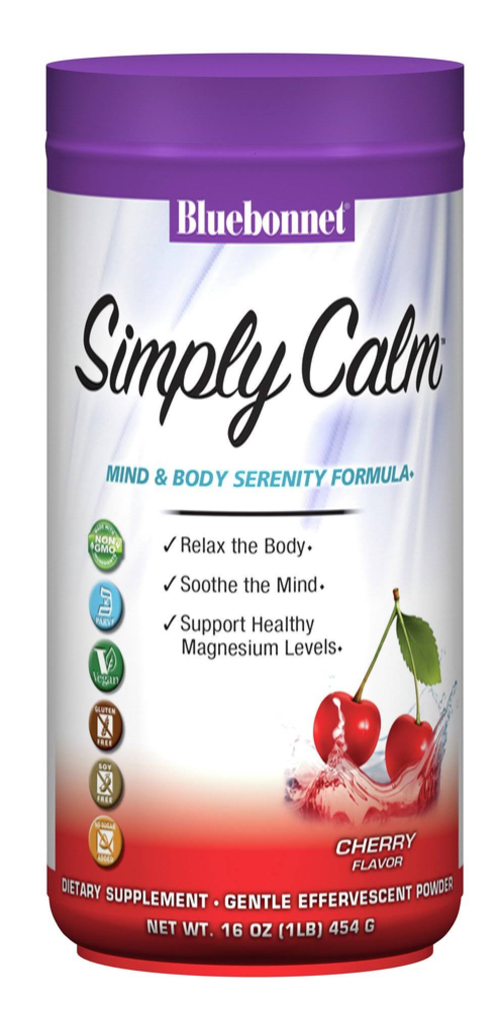 Bluebonnet Nutrition Simply Calm - Cherry - 16 oz (454 g) Powder