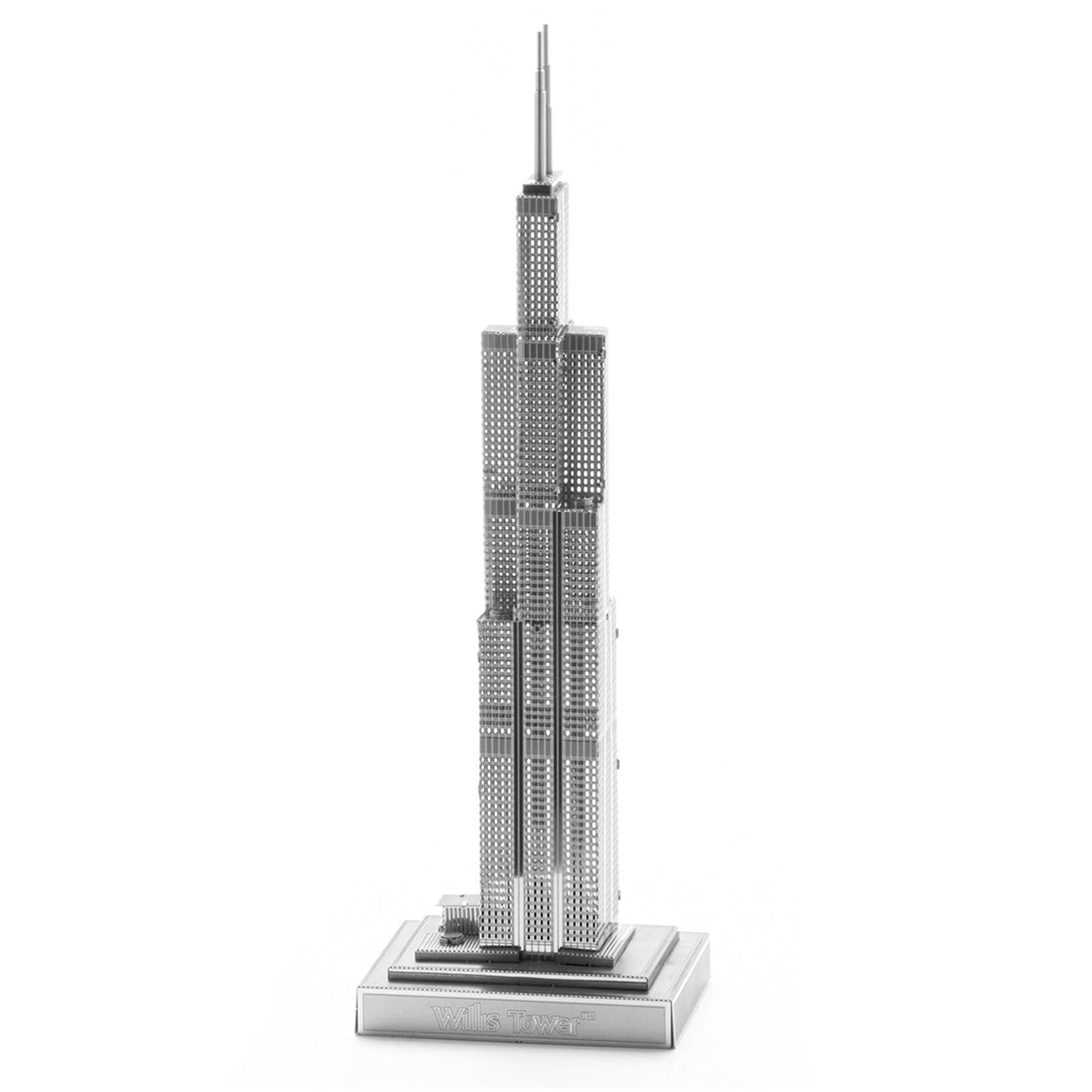 Fascinations Metal Earth ICONX 3D Laser Cut Model - Sears Tower