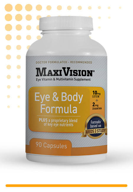 MedOp Health MaxiVision Eye & Body Formula 90 Capsules