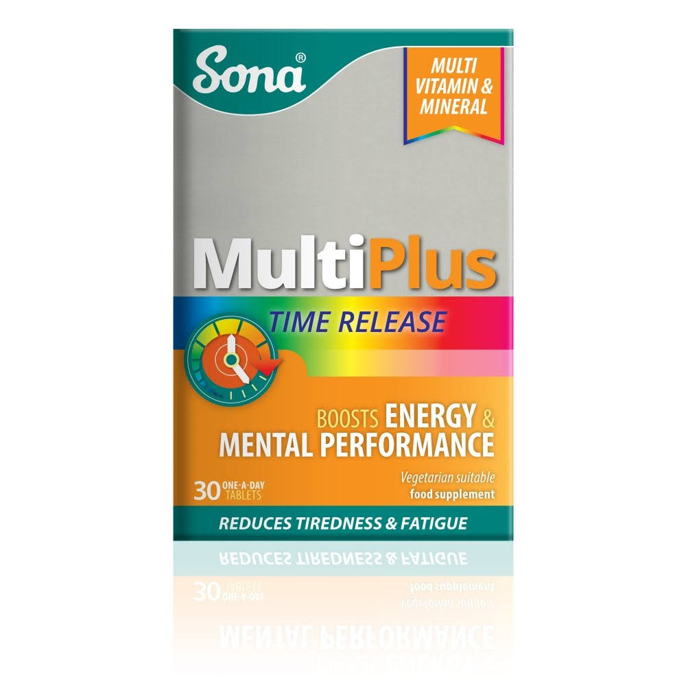 Sona Multiplus Multivitamin and Mineral - 30 Tablets
