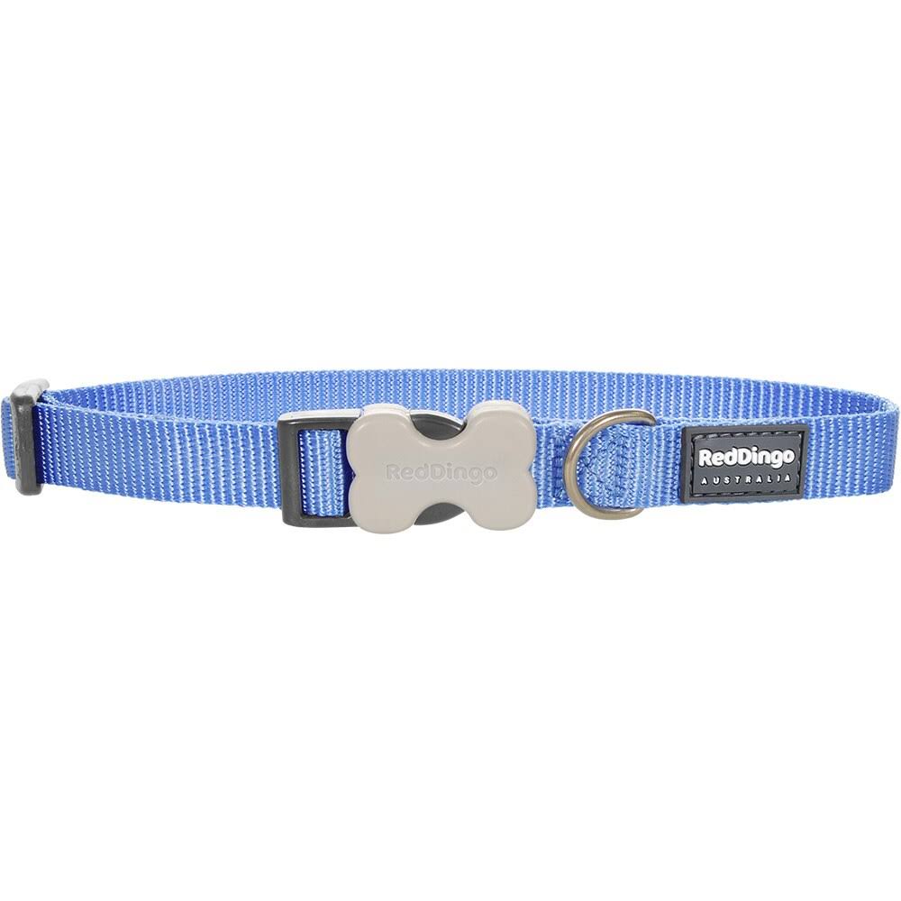 Red Dingo Classic Dog Collar - Blue, Small