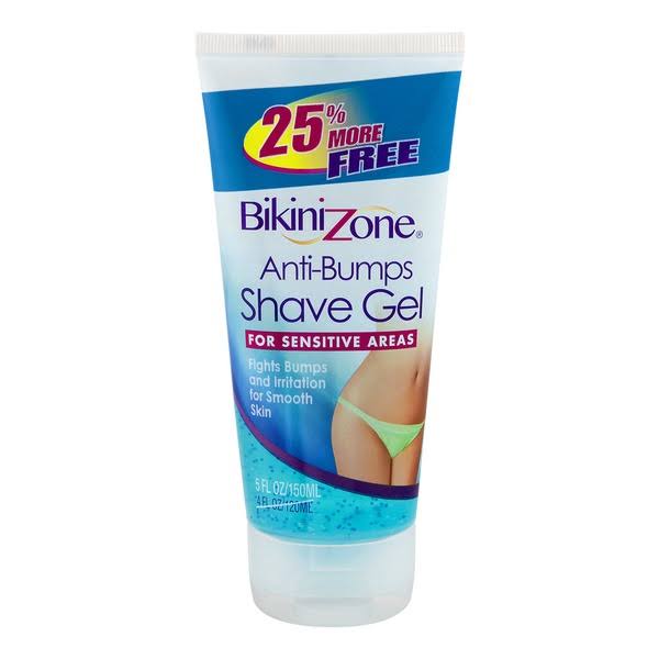 Bikini Zone Anti-Bumps Shave Gel for Bikini Area - 4oz