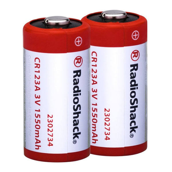 Radioshack Lithium Battery - 3V, 2pk