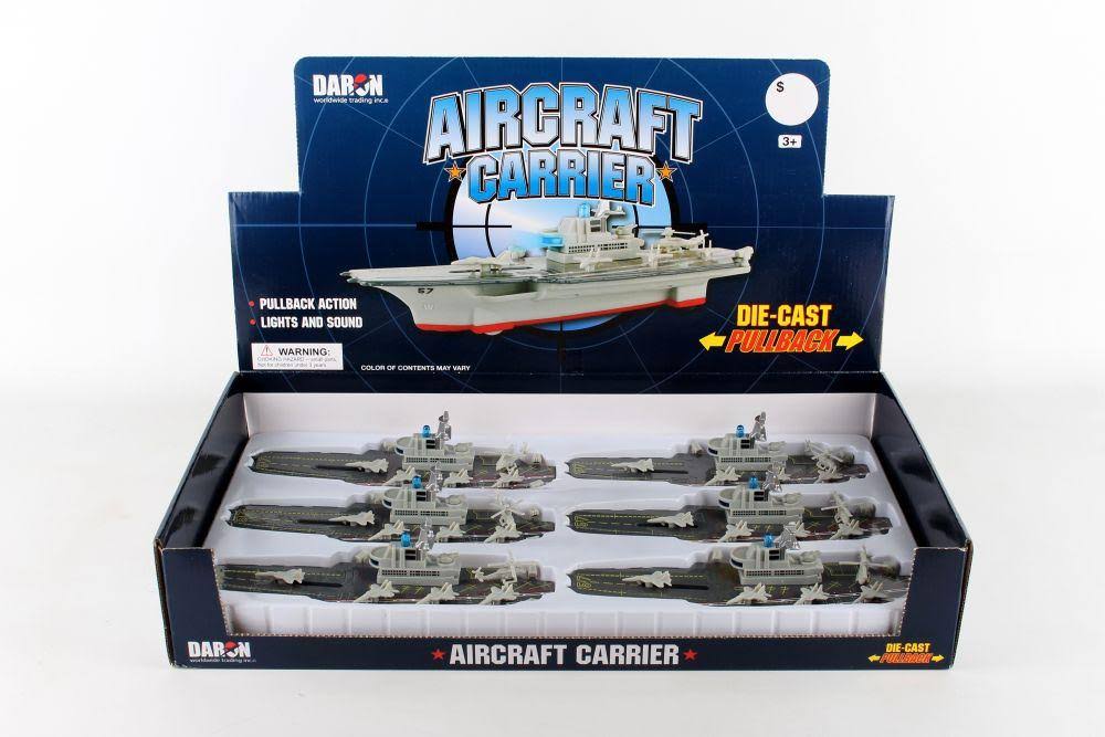 Diecast Pullbacks Pmt1601 6 Piece Aircraft Carrier Pullback Counter