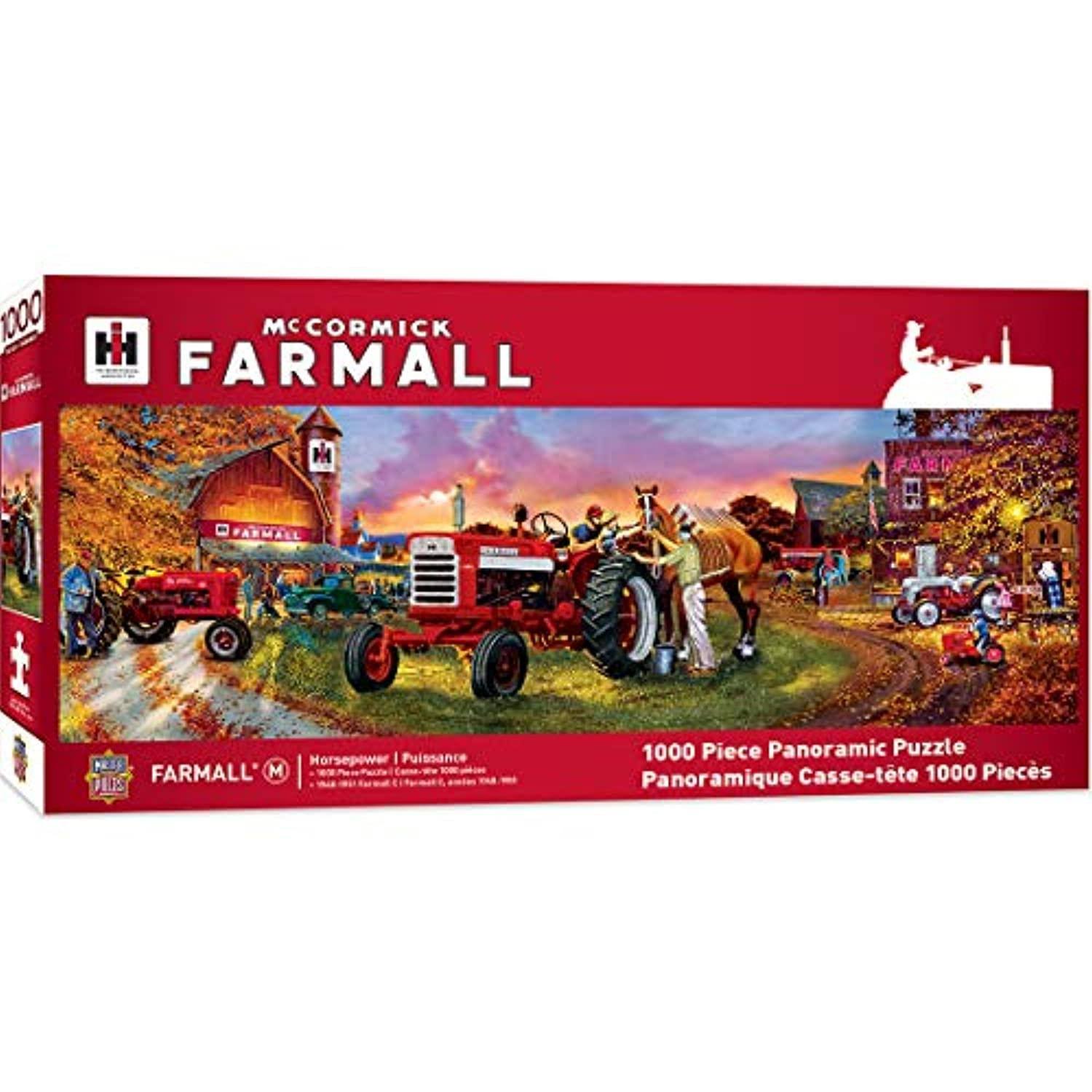 MasterPieces Farmall Horse Power Panoramic 1000pc Puzzle