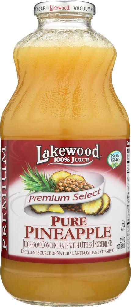 Lakewood Pure Pineapple Juice - 32oz