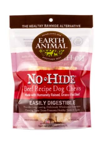 Earth Animal 11 in No-Hide Beef Chew for Dogs Each