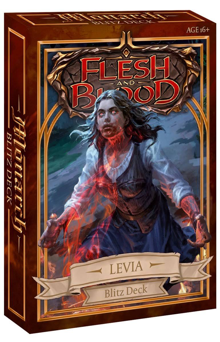 Flesh and Blood TCG Monarch Blitz Deck-Levia