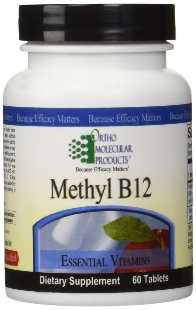 Ortho Molecular Products Methyl B-12 - 60 Tablets