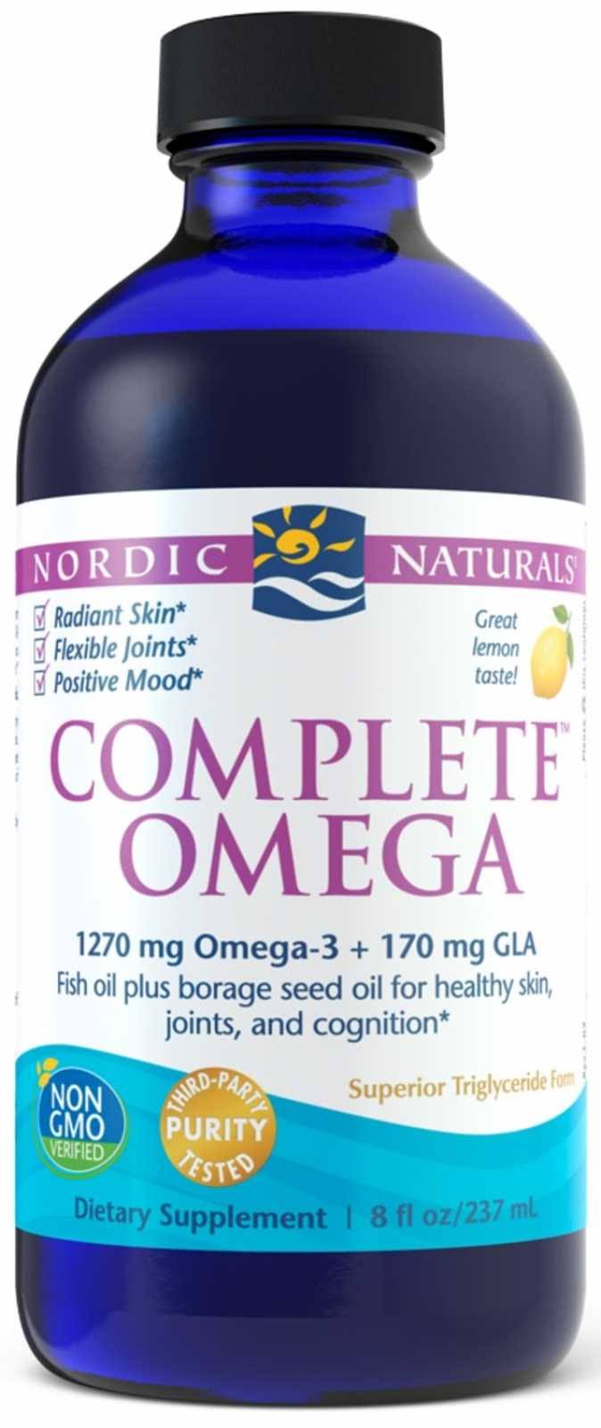 Nordic Naturals Complete Omega Supplement - Liquid Lemon, 8oz