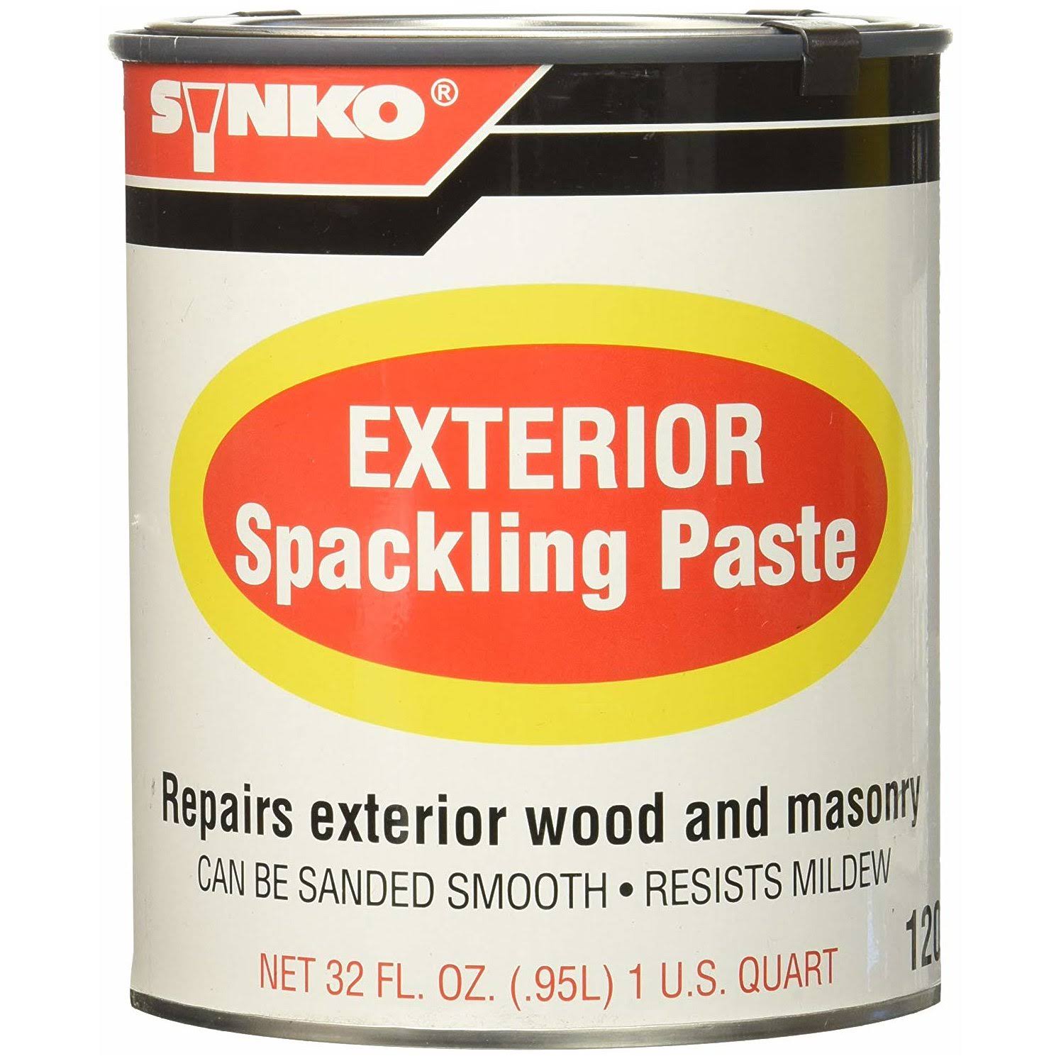 Synkoloid Exterior Spackling Paste QT | Garage | Delivery Guaranteed | Free Shipping On All Orders | Best Price Guarantee
