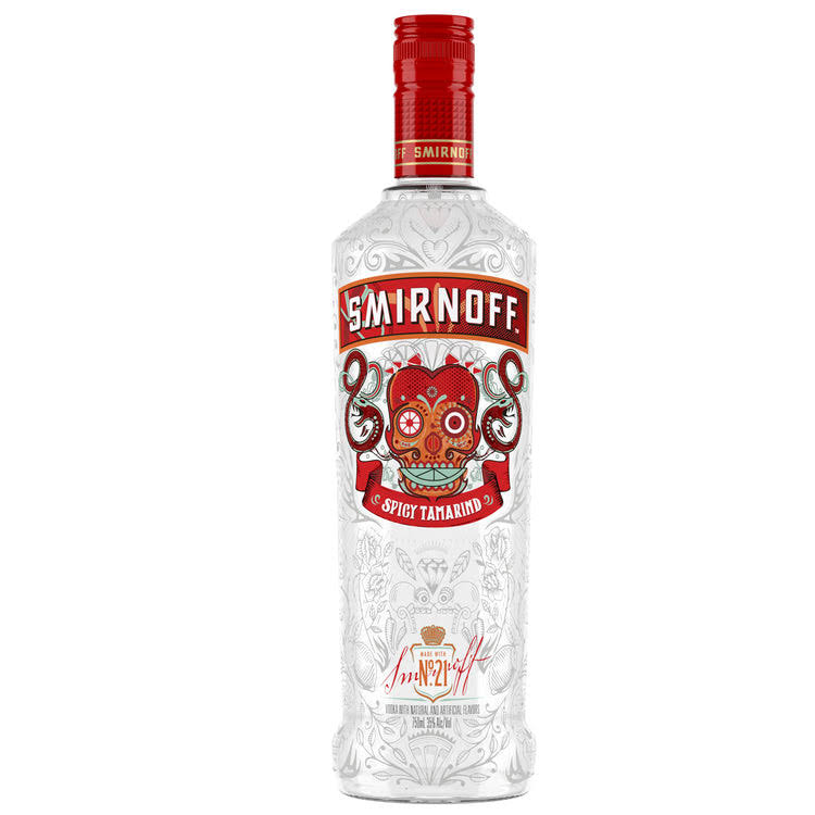 Smirnoff Spicy Tamarind 70 Proof Vodka Infused With Natural Flavors 750Ml Bottle