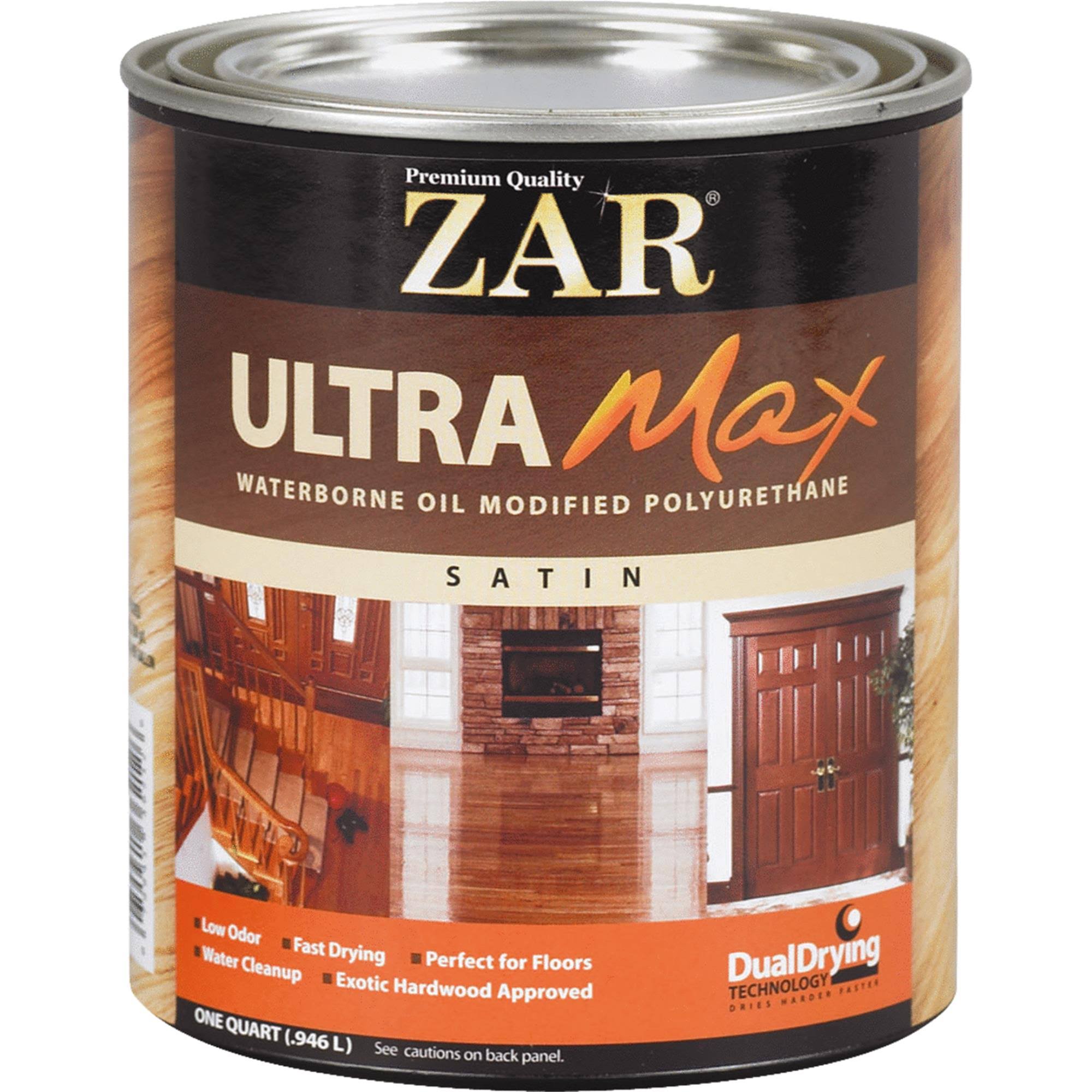 ZAR 36212 Ultra Max Oil Modified Polyurethane Satin Paint Mixer - 1 Quart