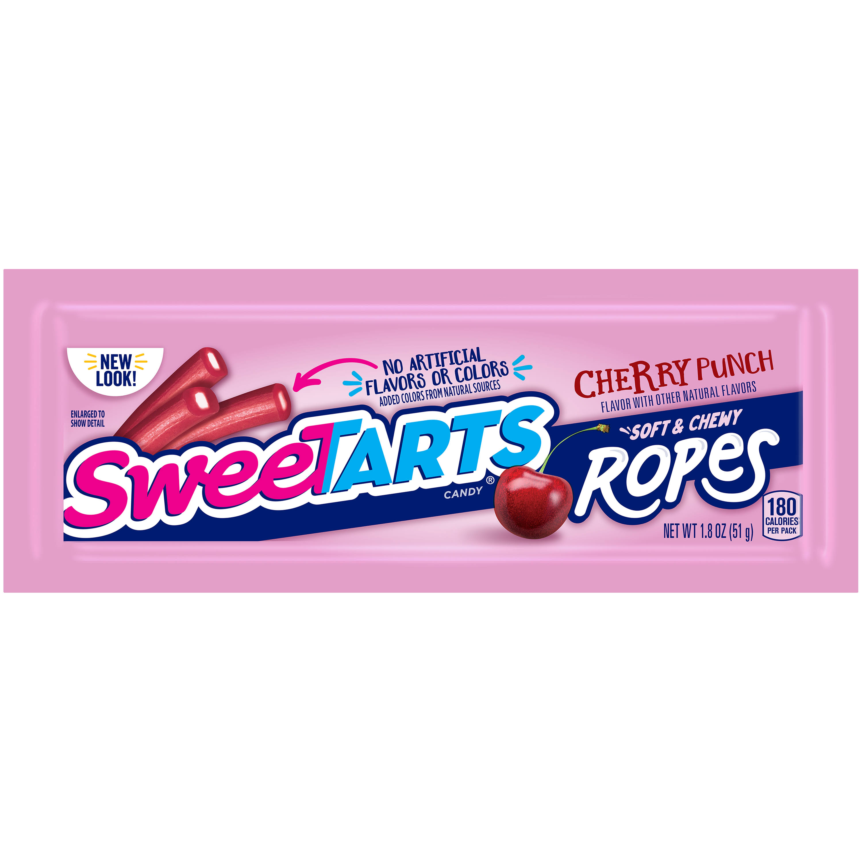Wonka Sweettarts Soft Chewy & Rope - Cherry Punch, x4