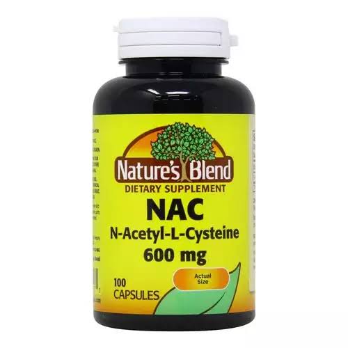 Nature's Blend NAC 600mg Capsules - x100