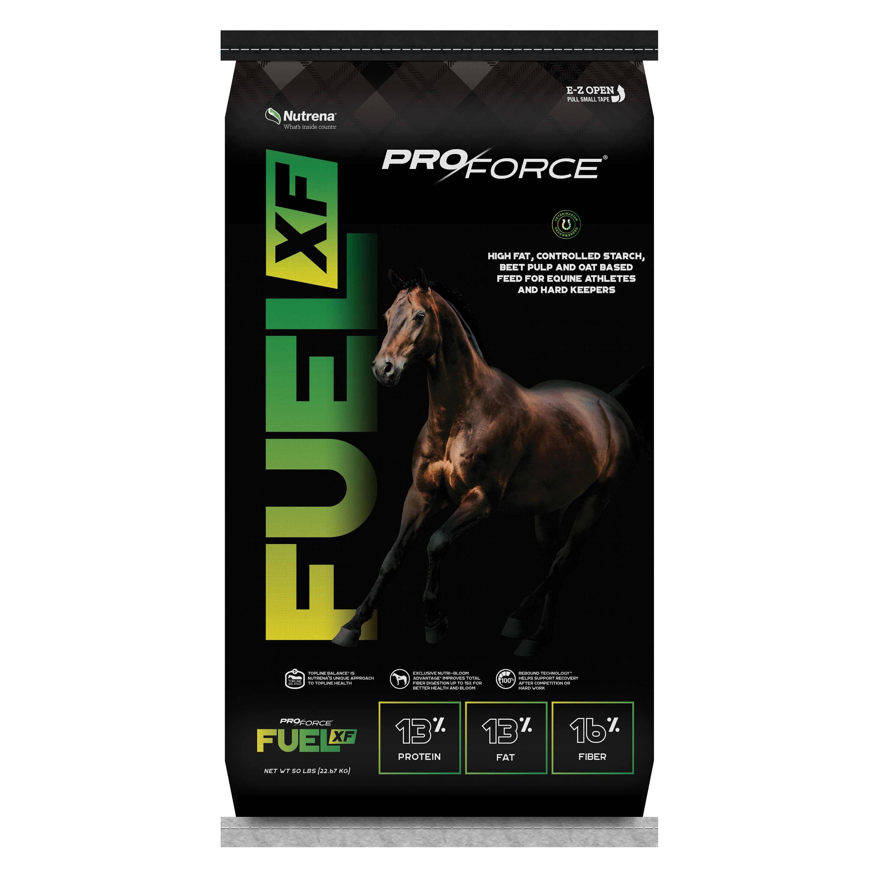 Nutrena ProForce Fuel XF Horse Feed, 50 lb.
