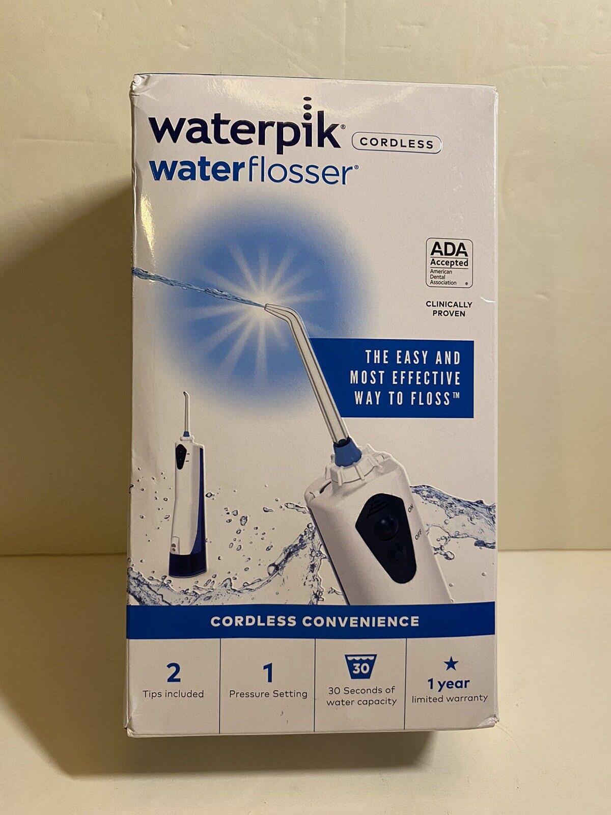 Waterpik Cordless Dental Water Jet Flosser - White