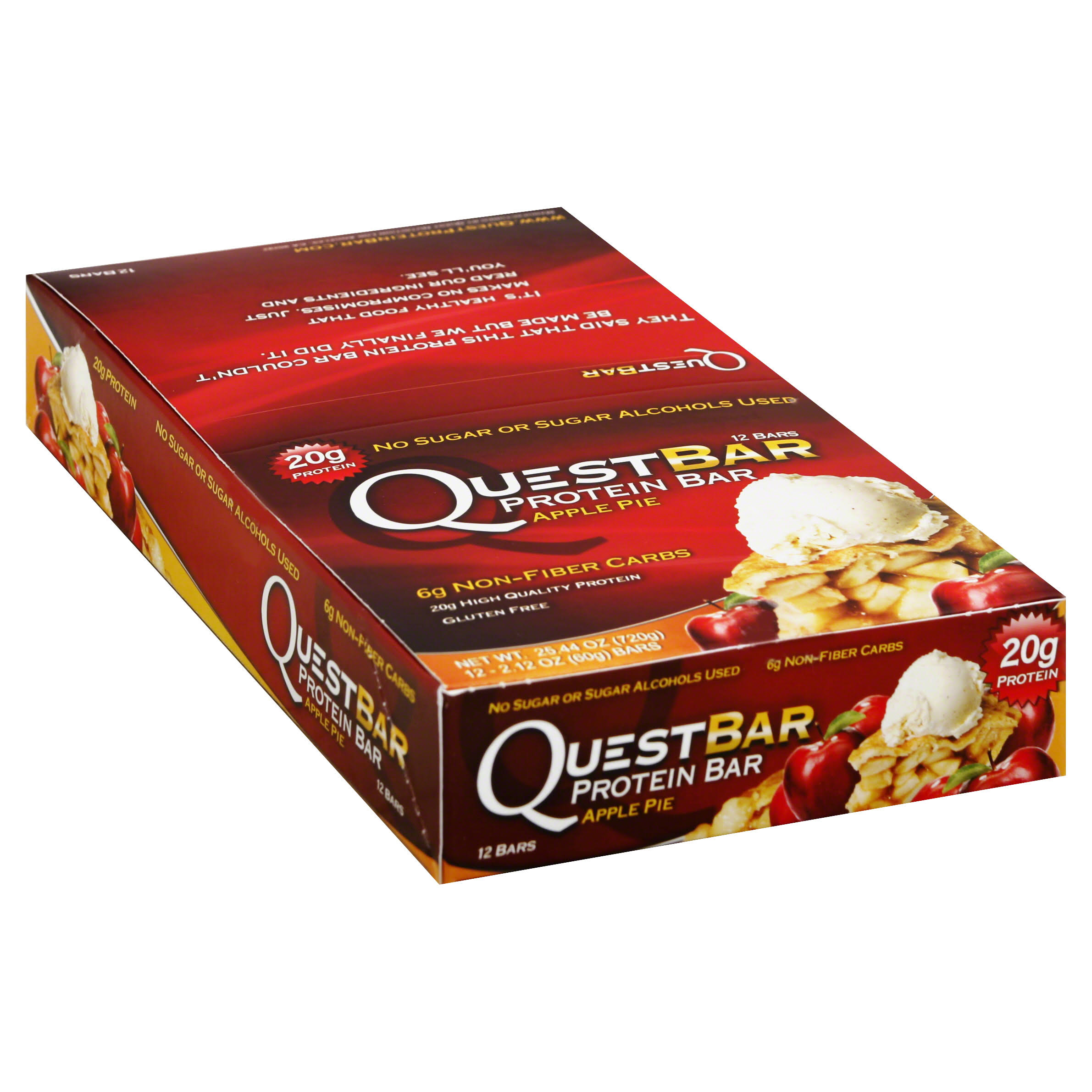 QuestBar Protein Bar - Apple Pie, x12