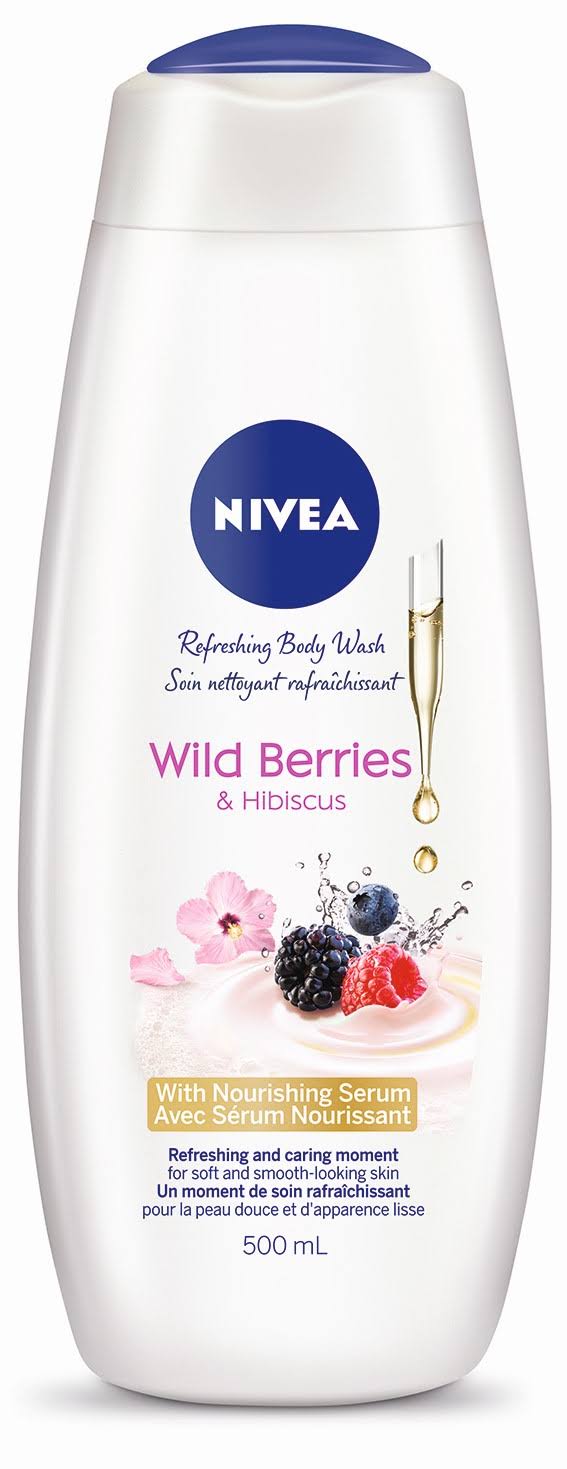 NIVEA Wild Berry & Hibiscus Body Wash - 500 ml