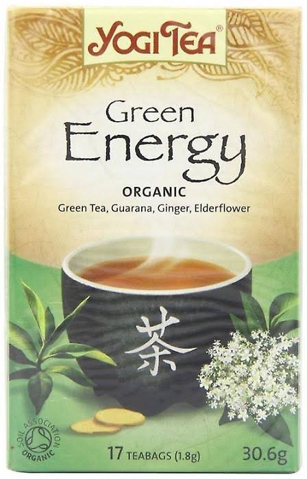 Yogi Tea Organic Green Energy Tea - 30.6g, 7 Tea Bags