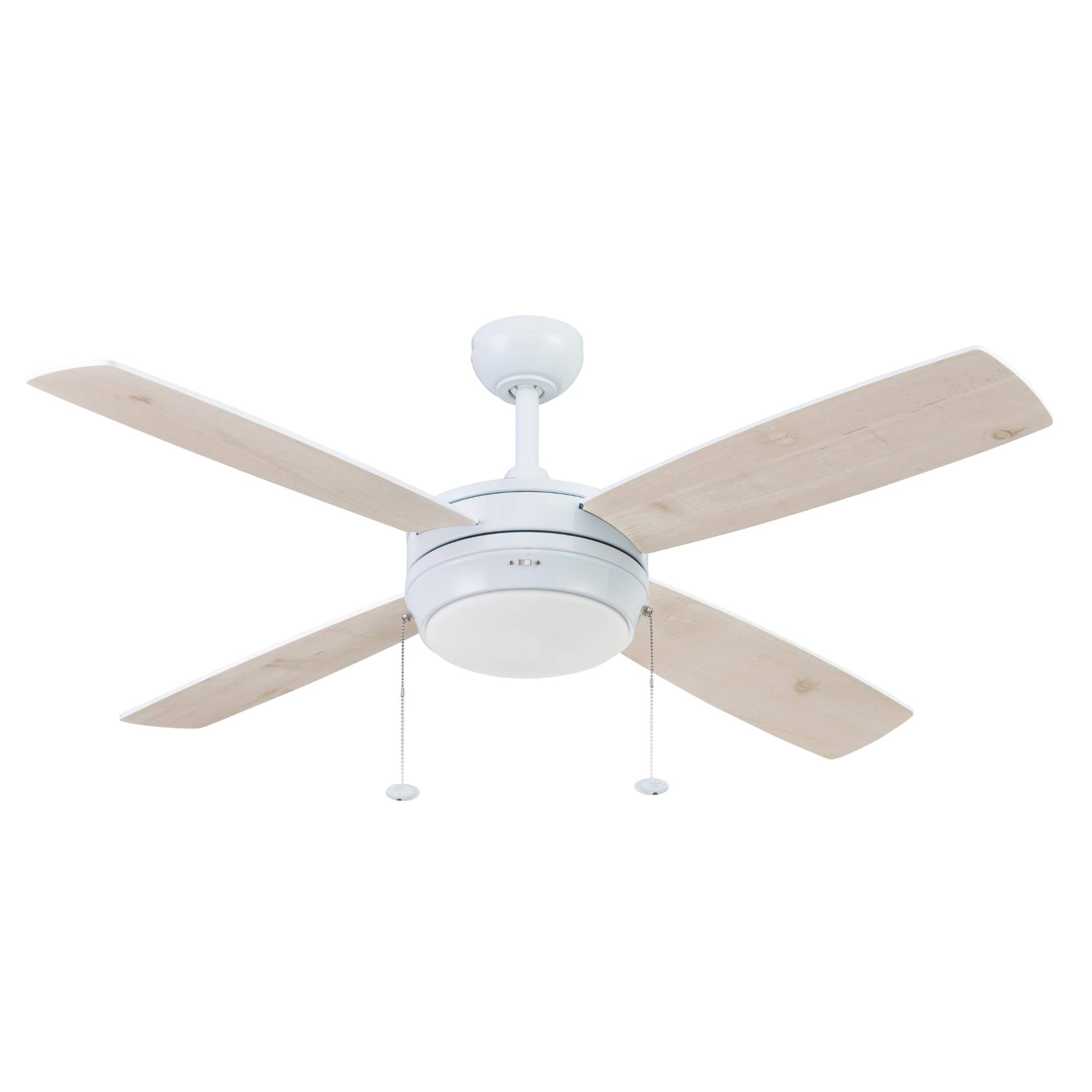 52" Prominence Home Kailani Ceiling Fan, Bright White